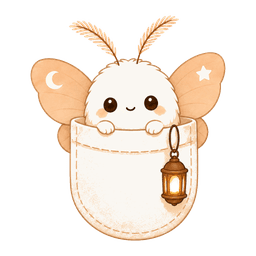 Pocket Moth mascot